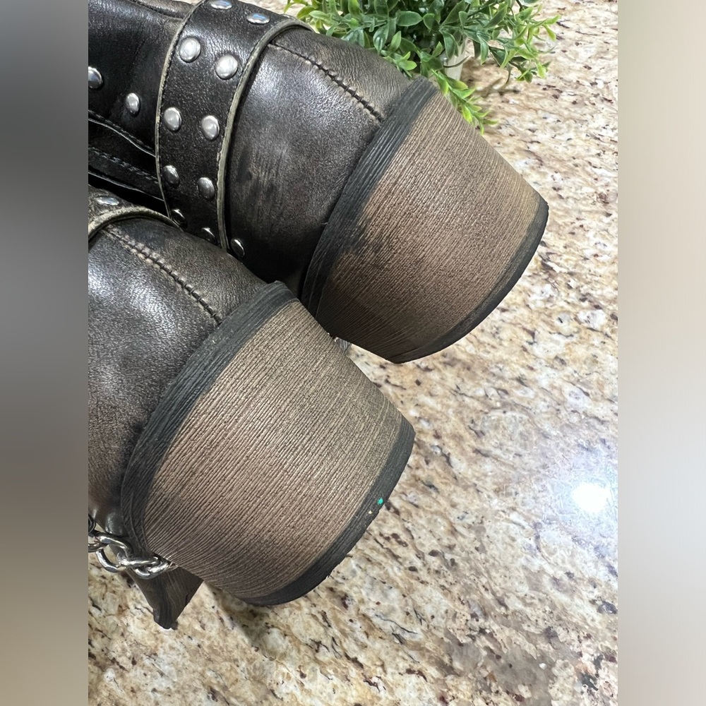 Coconuts by Matisse Black Ankle Boots with Silver Accents - Picture 10 of 13